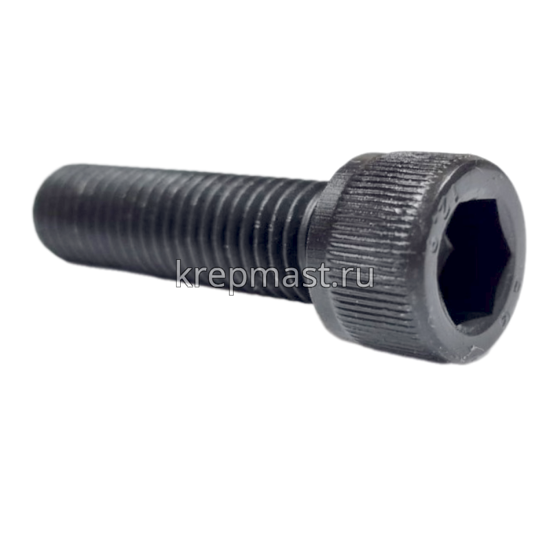 Винт с внутр.шестигранником 12 х 45 черный кл.пр.12,9 п/р DIN 912