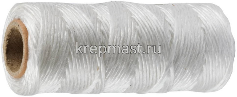 Шпагат п/п, 800 текс d=1,5мм белый 60м