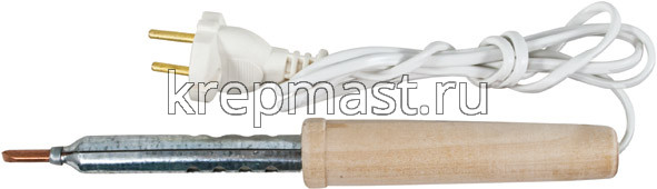 Паяльник 80 Вт деревянная рукоятка