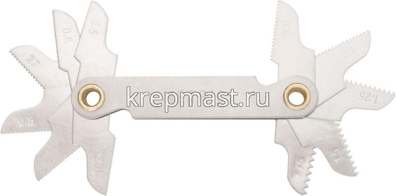 Шаблон для опред.шага метрич.резьбы FIT