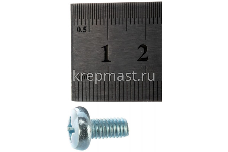Винт п/цил 6,0х12 DIN 7985