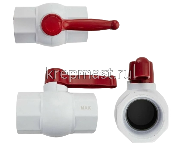 Кран шар 1/2 М/М рычаг п/п МАК 470