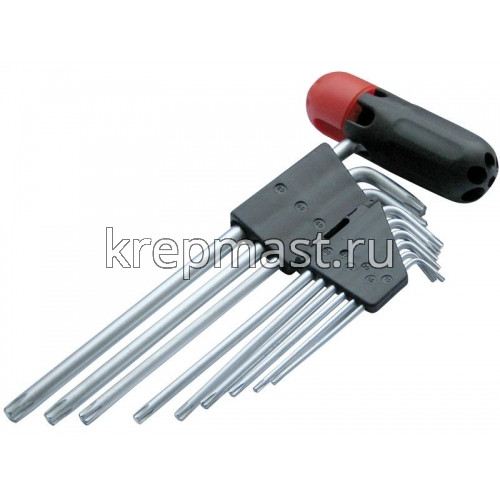 Ключи-набор TORX КФ/ USP 10-50 ( 9шт)