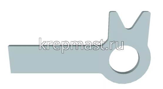 Шайба стопорная ф.10 ГОСТ 13463 нерж ст.12х18Н10