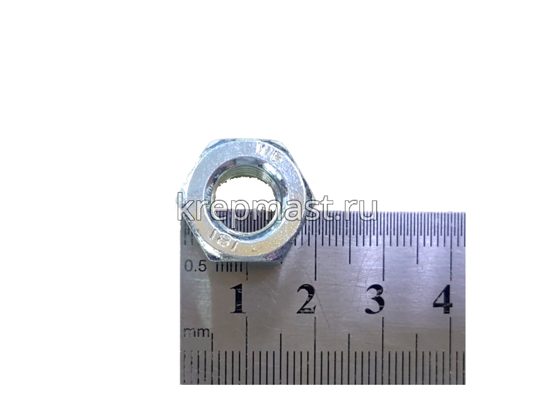 Гайка 6-гр. М 10 (1,25) МЕЛКАЯ резьба DIN 934