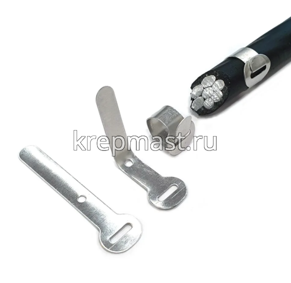 Хомут алюминиевый HAL 50/11 (по 100шт)