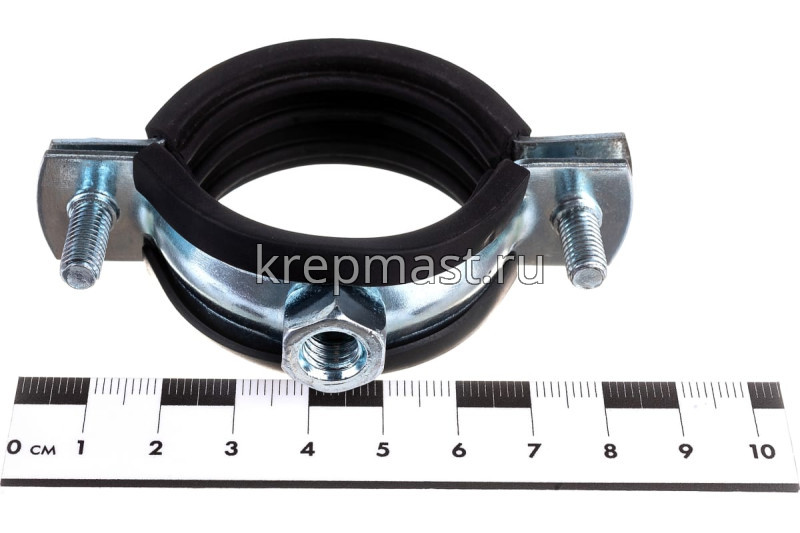 Хомут с гайкой ( 40-45мм)(39-46мм)