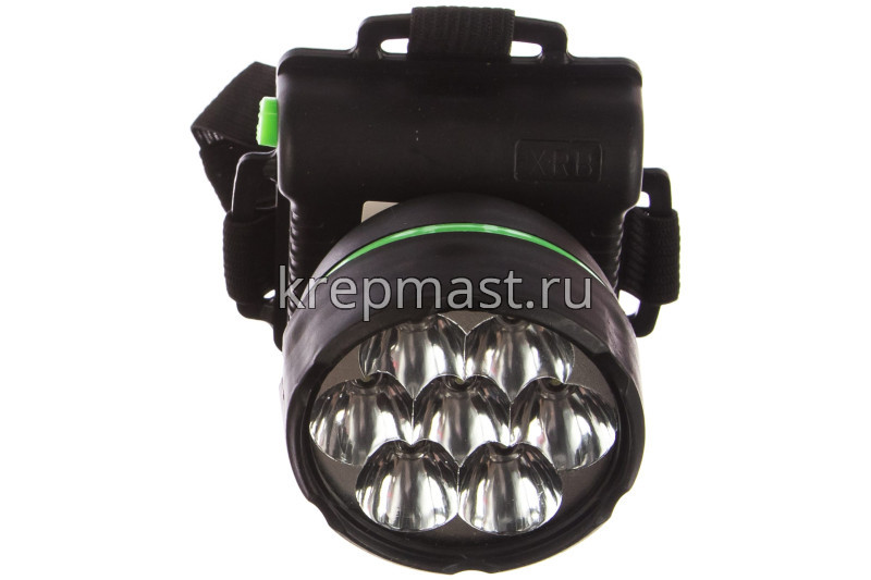Фонарь ULTRAFLASH налобный черный 909LED7 (3АА)