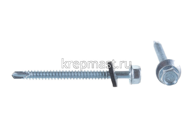 Саморез д/кровли 6,3х 70 оцинк