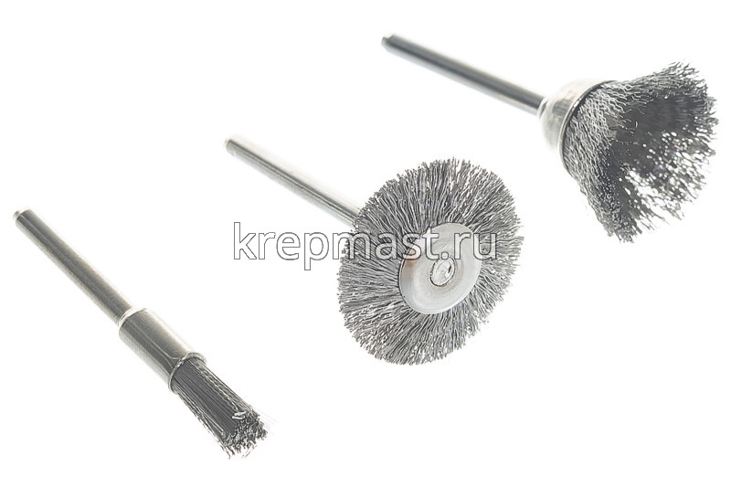 Набор корщеток (нерж.сталь) 3шт